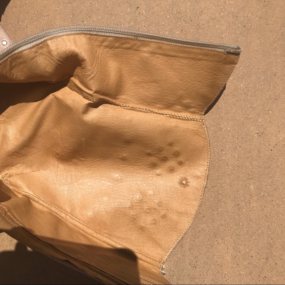 Coolest cowgirl boots ever! Vintage mauve leather - Picture 5 of 6